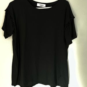 Carly Jean Los Angeles Ruffled Top